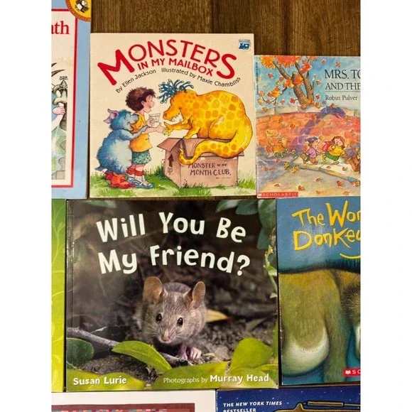 Childrens Picture Story Books Lot Read Alouds Classroom Home School Modern - Picture 5 of 11